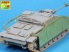 Aber 72A11 Osłony boczne do Sturmgeschutz III (wczesne) / Side skirts for Sturmgeschutz III (Early model) 1/72